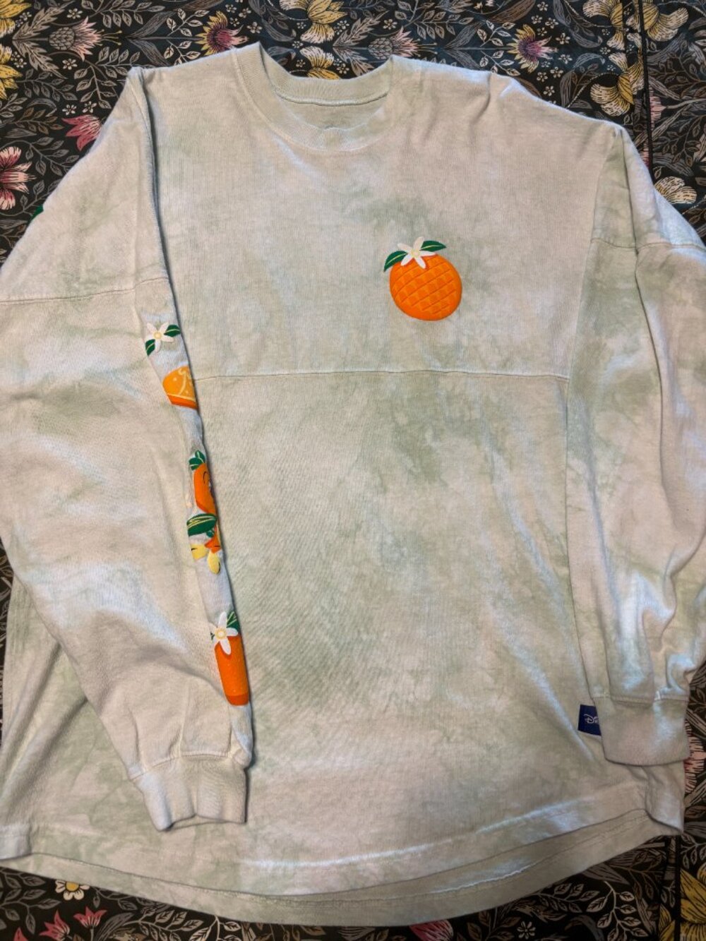 Disney Orange Bird Flower & Garden Loungefly Bundle Backpack Ears Spirit Jersey - Picture 3 of 8